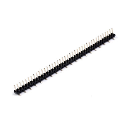 Pin Header Connector  1.27mm  Pitch  single row 1*40pin dislocation dip