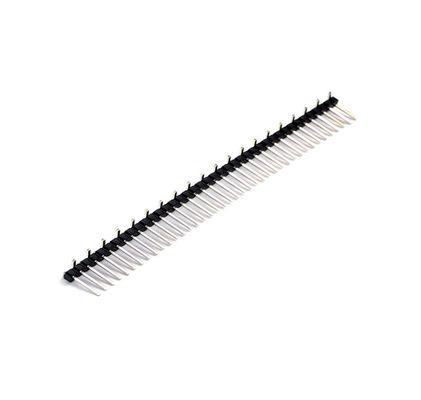 Pin Header Connector  1.27mm  Pitch  single row 1*40pin dislocation dip