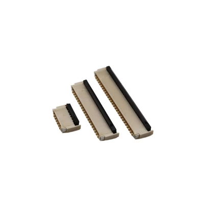 FPC/FFC connettore 0,5 mm passo inserimento anteriore bloccaggio posteriore altezza presa fila morbida 1,0 mm 4/12/30/50P