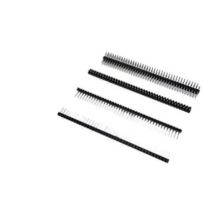2.54 Pitch Single Double Row Pin Connector 180/90° Verticale Orizzontale Pogopin Socket Spring