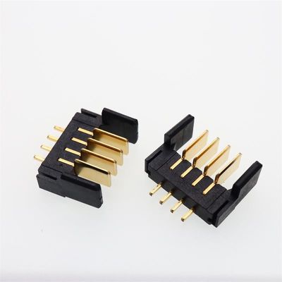 Collegatore per portabatteria a 180 gradi, in fiocco diretto, placcato in oro 3~16 pin maschio e femmina, adatto per il lucchetto della porta portatile