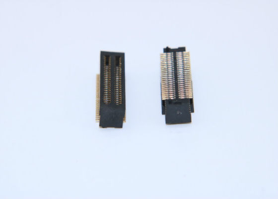pin di 4.0mm H 2*25 connettore del passo da 0,5 millimetri, connettori femminili 5001-BTB0540-50F del bordo del PWB
